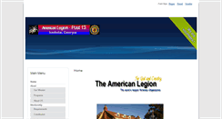 Desktop Screenshot of galegionpost13.org